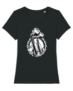 Vape Tricou mânecă scurtă guler larg fitted Damă Expresser
