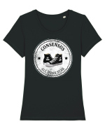 basketi punk Tricou mânecă scurtă guler larg fitted Damă Expresser