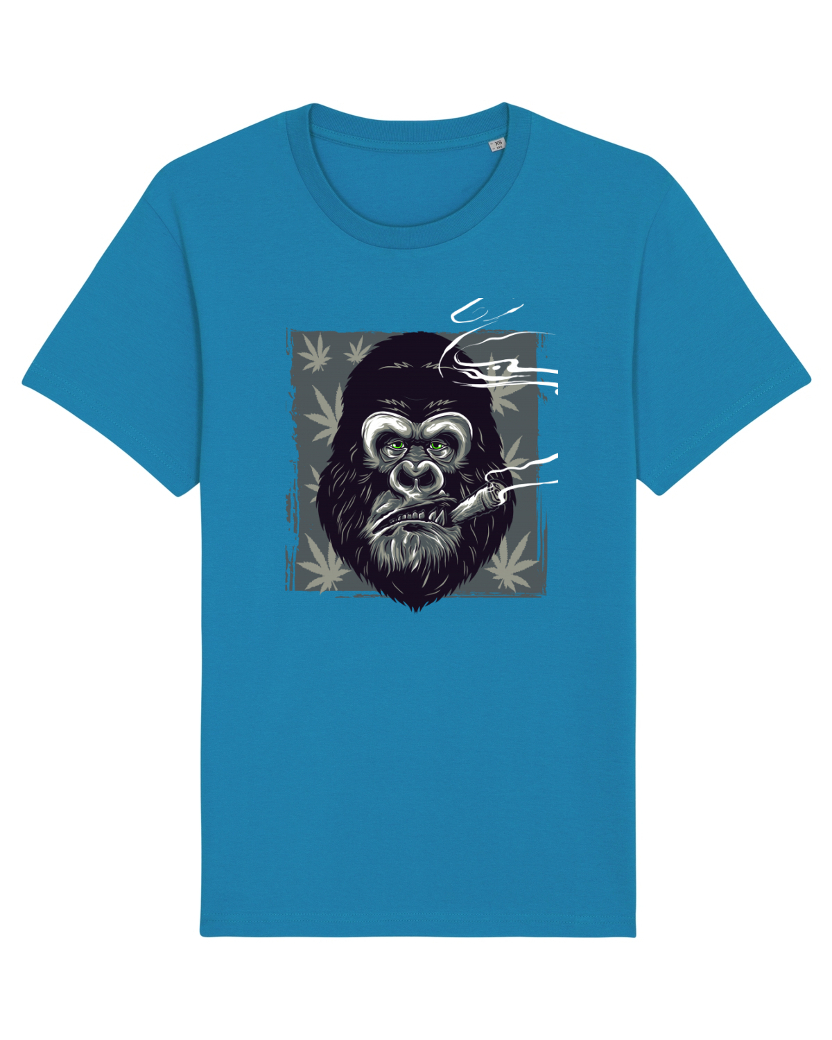 Tricou mânecă scurtă Unisex Rocker Azur