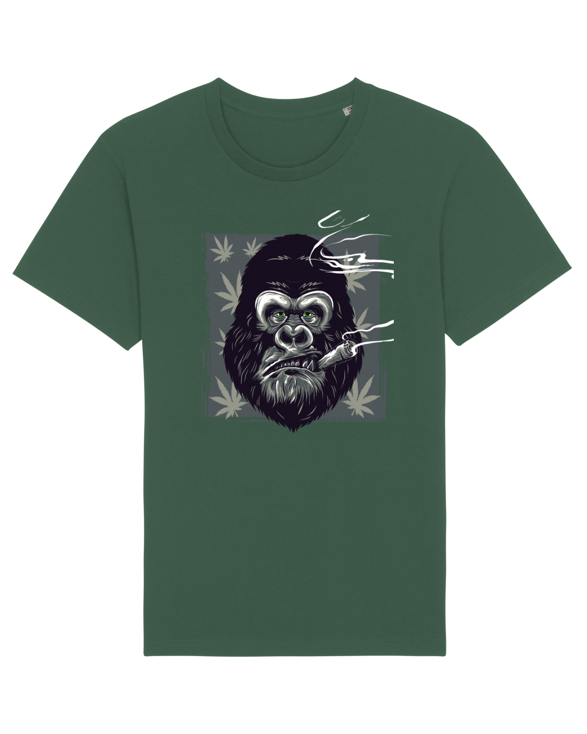 Tricou mânecă scurtă Unisex Rocker Bottle Green
