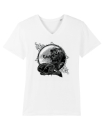 The Bird Is Dead Tricou mânecă scurtă guler V Bărbat Presenter