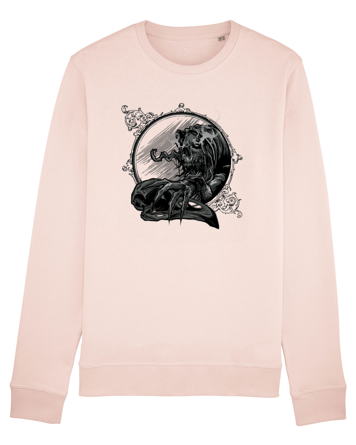 Bluză mânecă lungă Unisex Rise Candy Pink