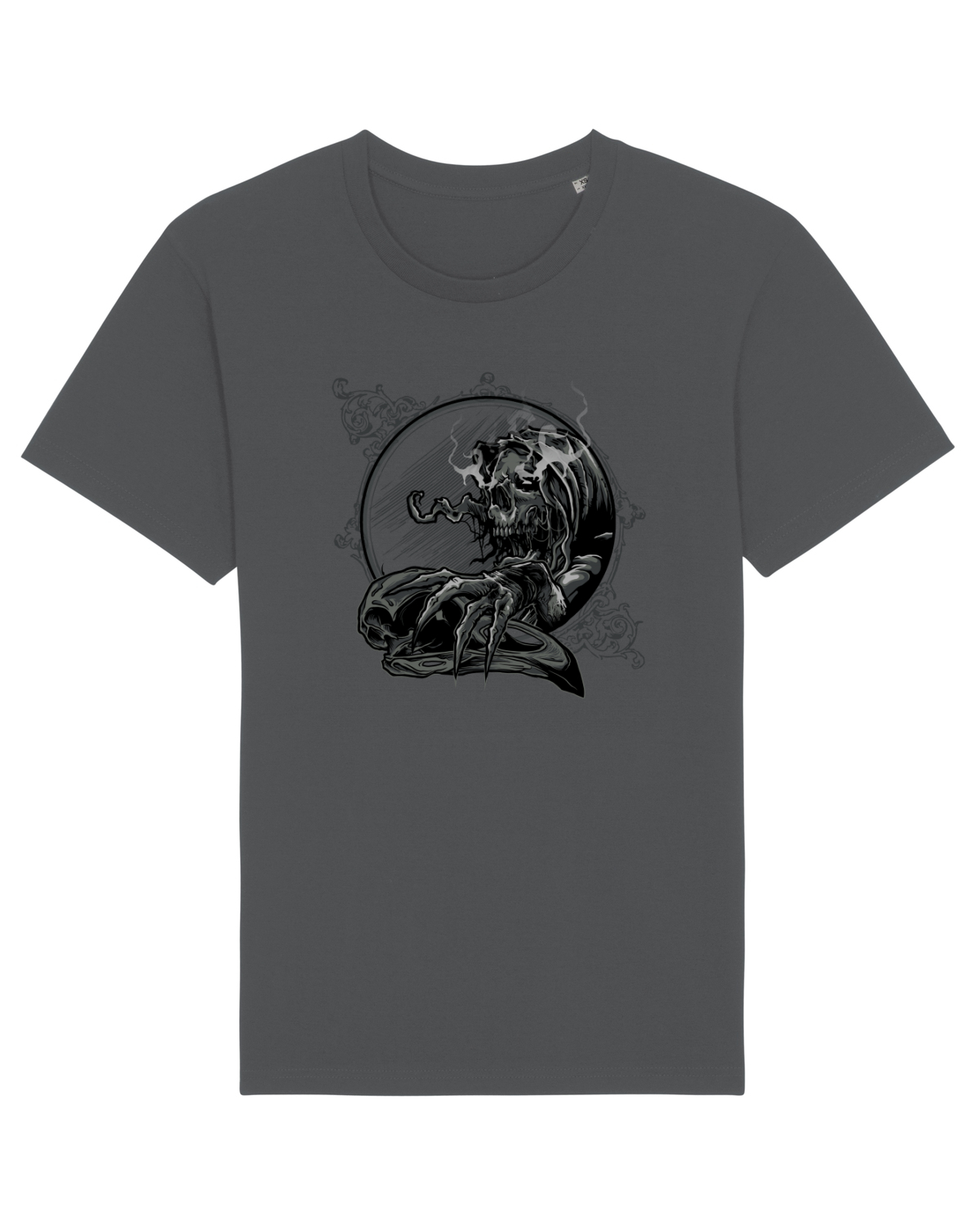 Tricou mânecă scurtă Unisex Rocker Anthracite