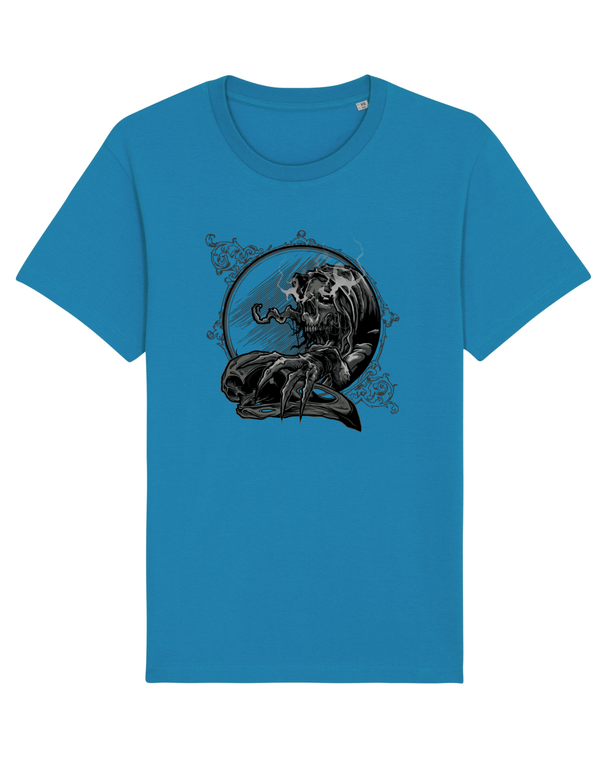 Tricou mânecă scurtă Unisex Rocker Azur