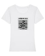 punks not dead Tricou mânecă scurtă guler larg fitted Damă Expresser