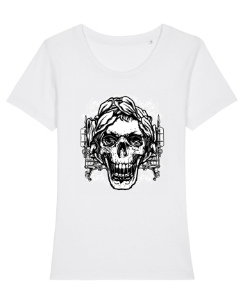 Skull Tattoo White