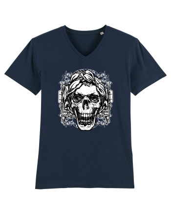 Skull Tattoo French Navy