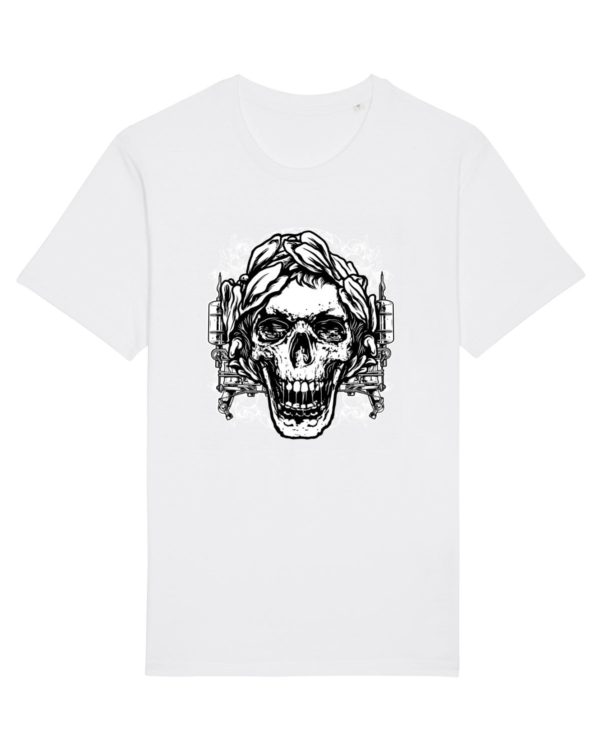 Tricou mânecă scurtă Unisex Rocker White