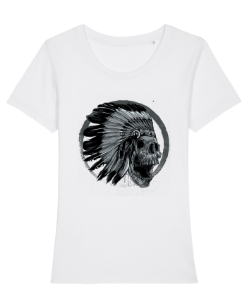 Indian Skull White
