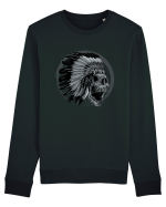 Indian Skull Bluză mânecă lungă Unisex Rise