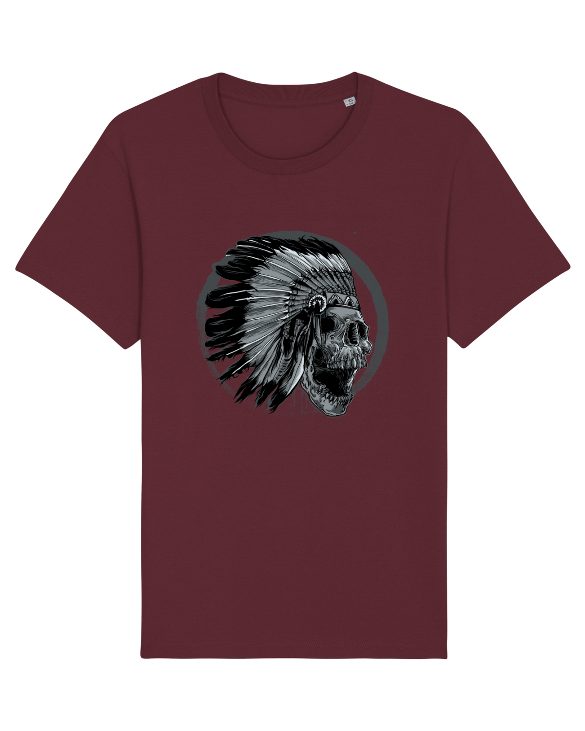 Tricou mânecă scurtă Unisex Rocker Burgundy