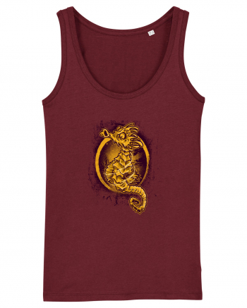 Sea Horse Burgundy