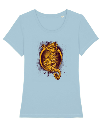 Sea Horse Sky Blue