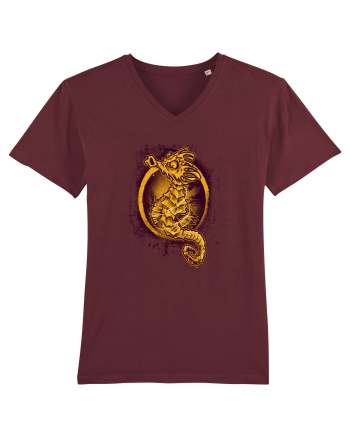 Sea Horse Burgundy