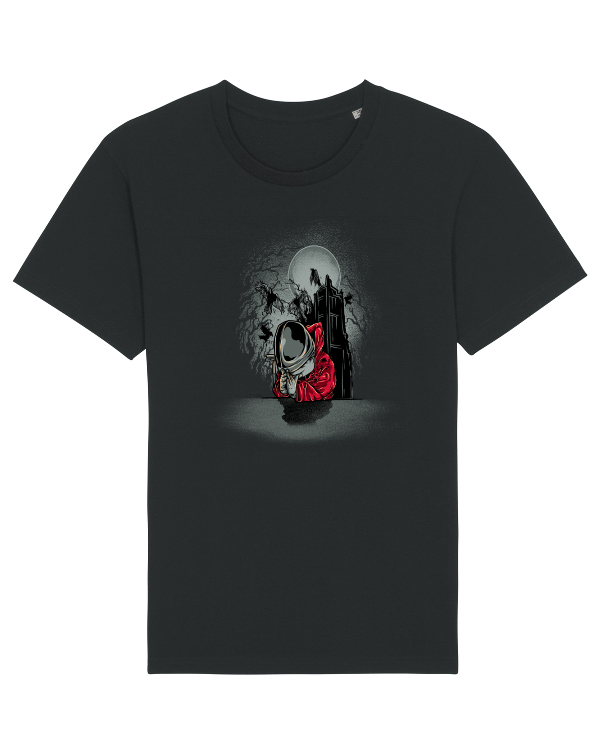 Tricou mânecă scurtă Unisex Rocker Black