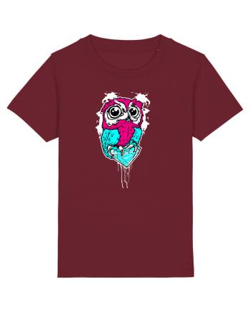 Diamond Owl Burgundy