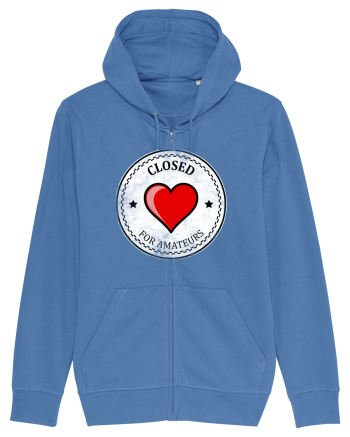 closed heart Bright Blue