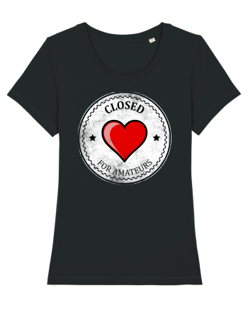 closed heart Black