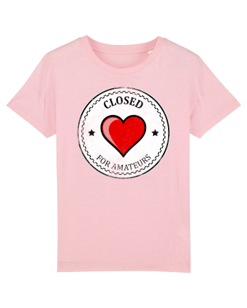 closed heart Cotton Pink
