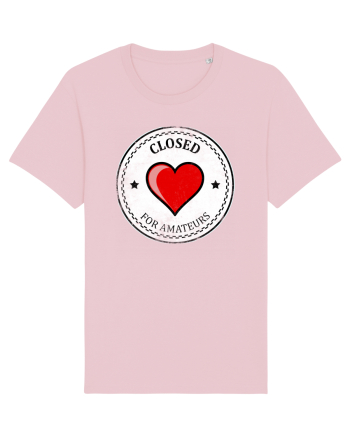 closed heart Cotton Pink