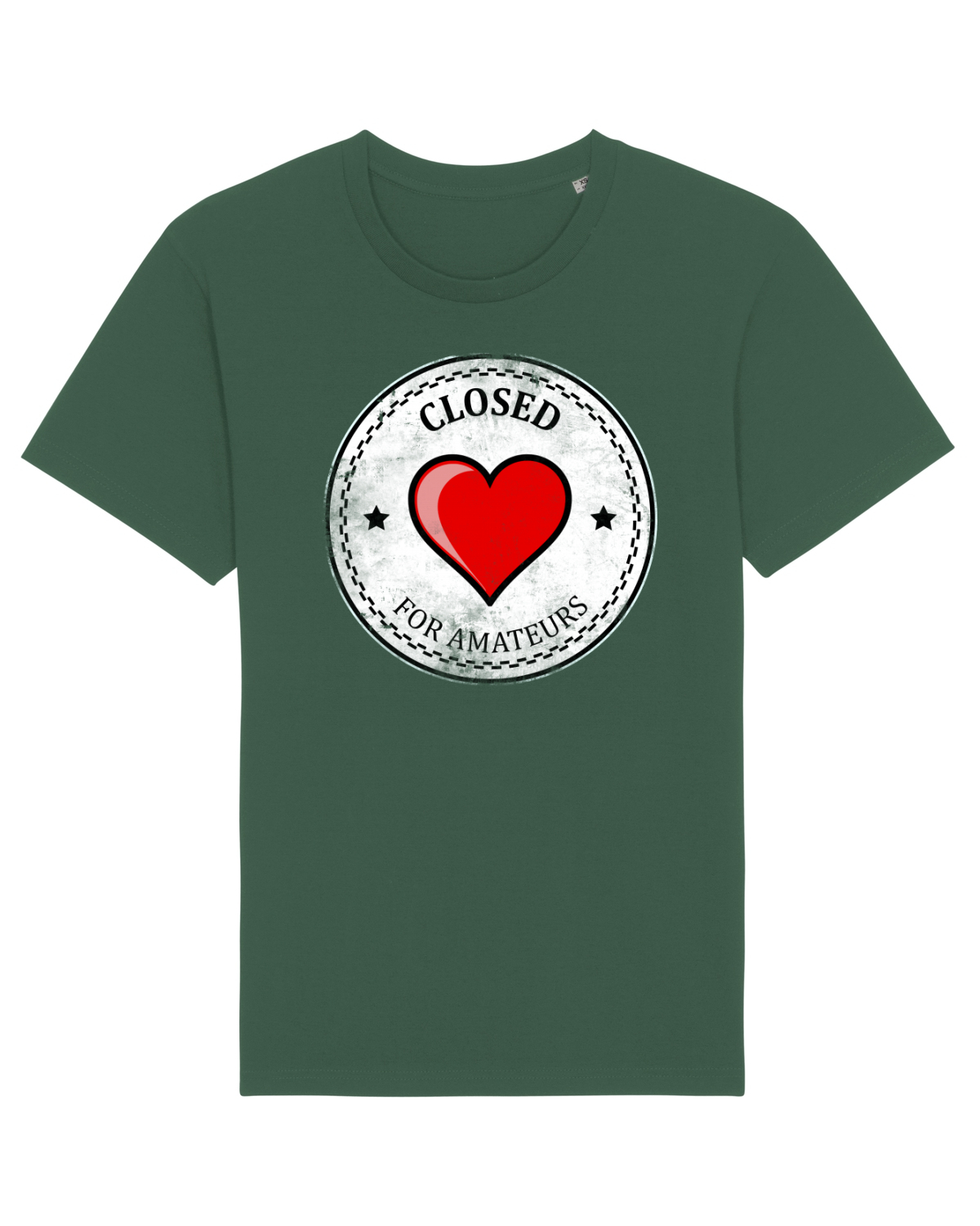 Tricou mânecă scurtă Unisex Rocker Bottle Green