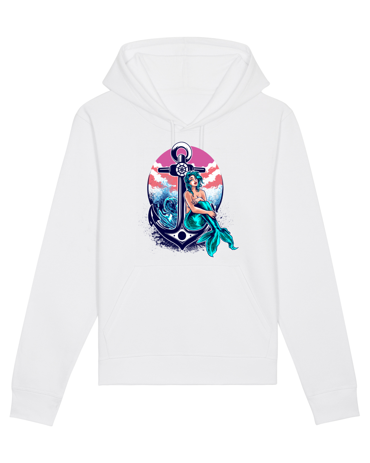 Hanorac Unisex Drummer White