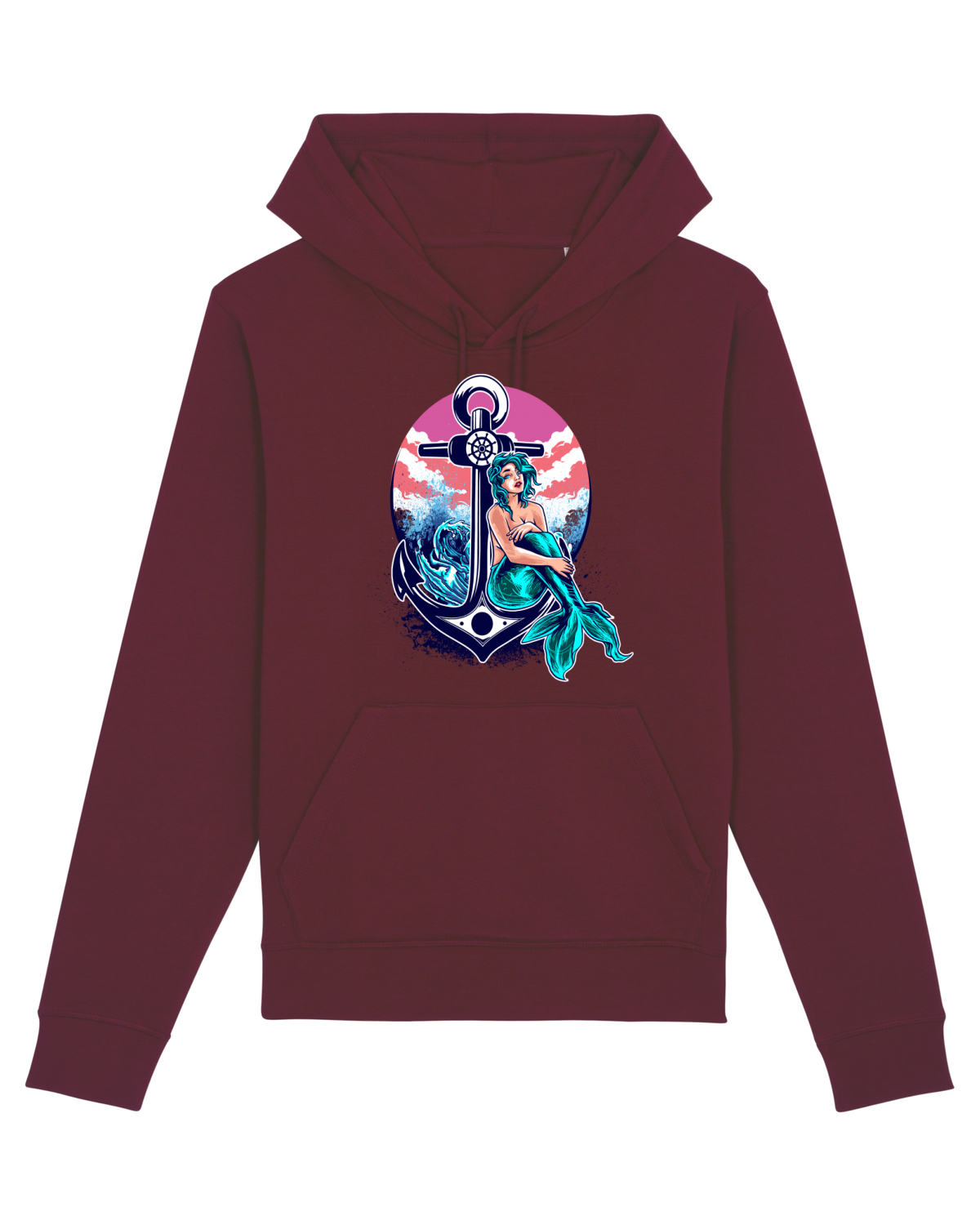 Hanorac Unisex Drummer Burgundy