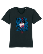 Kembang Tricou mânecă scurtă guler V Bărbat Presenter