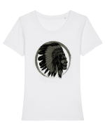 The Chief Tricou mânecă scurtă guler larg fitted Damă Expresser