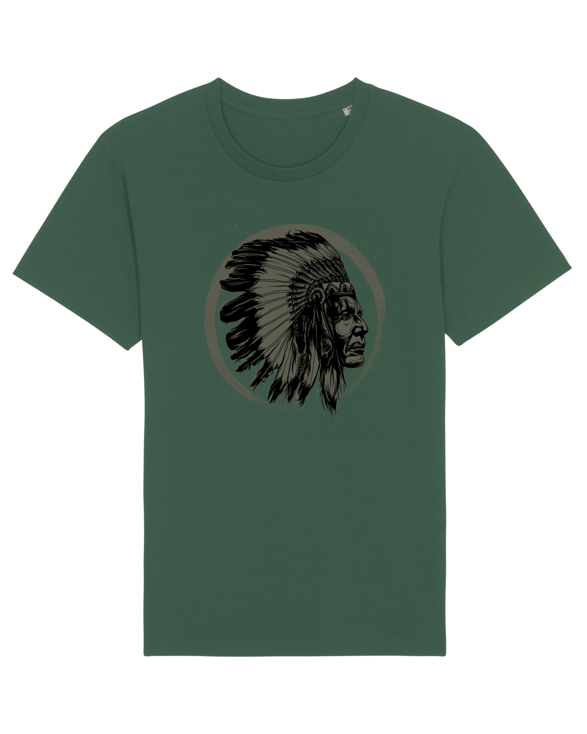 Tricou mânecă scurtă Unisex Rocker Bottle Green
