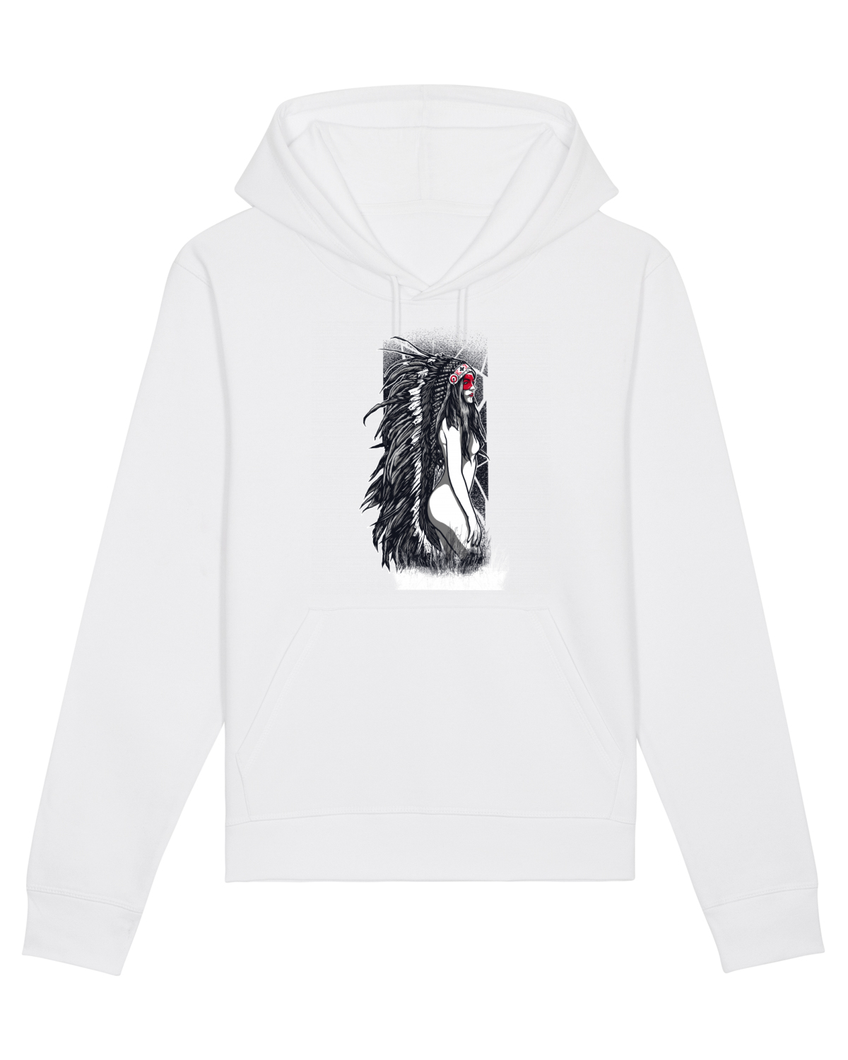 Hanorac Unisex Drummer White