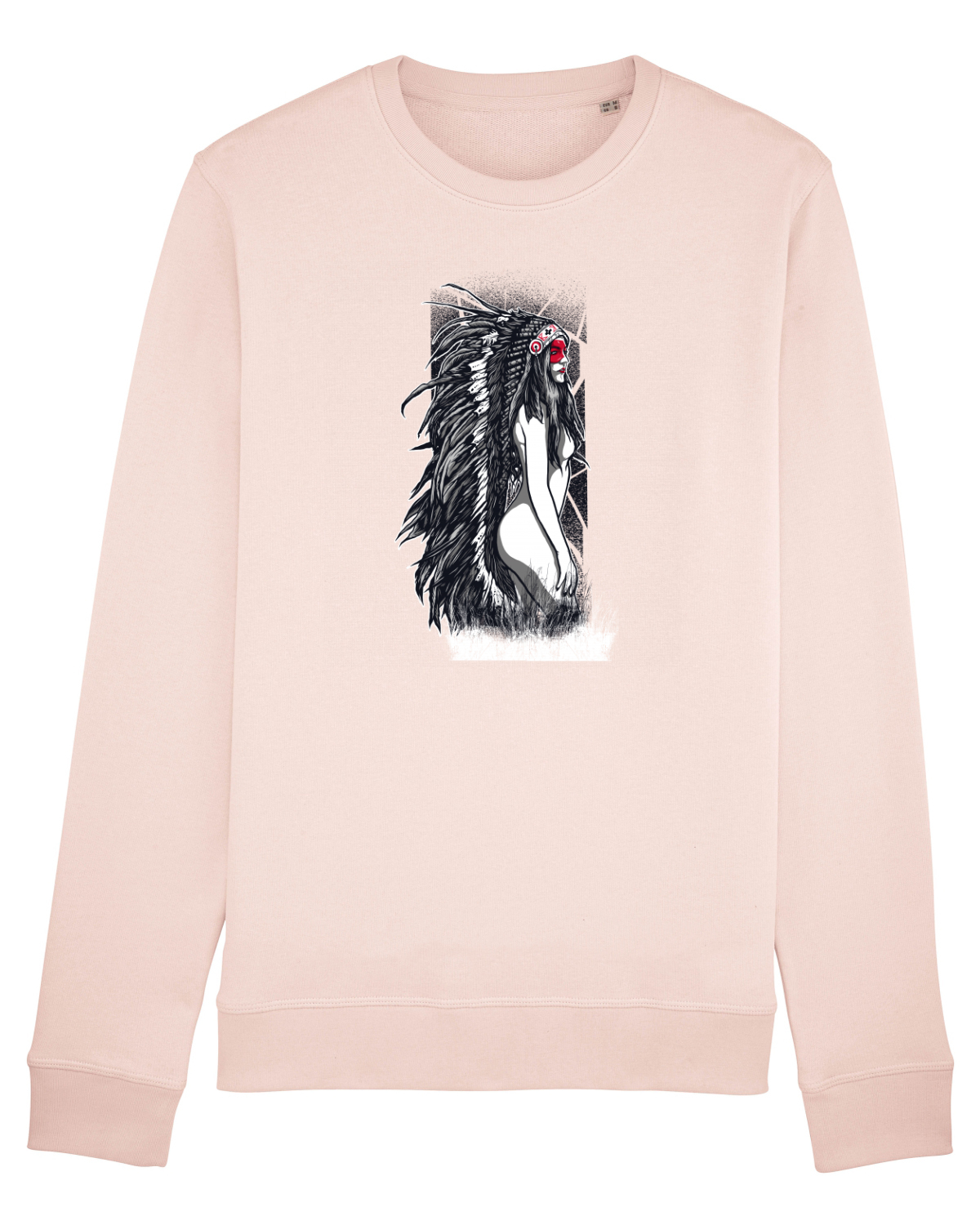 Bluză mânecă lungă Unisex Rise Candy Pink