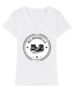 ma doare la Tricou mânecă scurtă guler V Damă Evoker