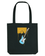 Graffiti Guitar Sacoșă textilă