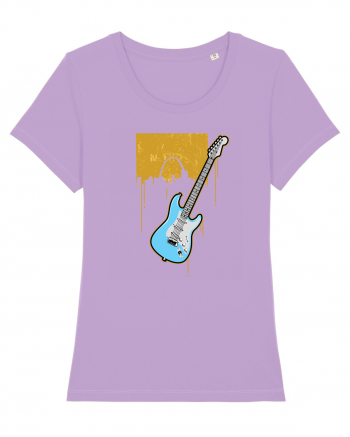 Graffiti Guitar Lavender Dawn
