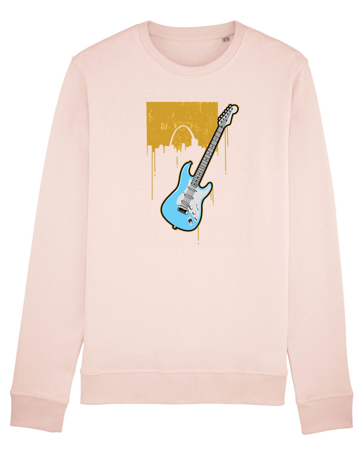 Bluză mânecă lungă Unisex Rise Candy Pink