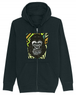 Badass Gorilla Hanorac cu fermoar Unisex Connector