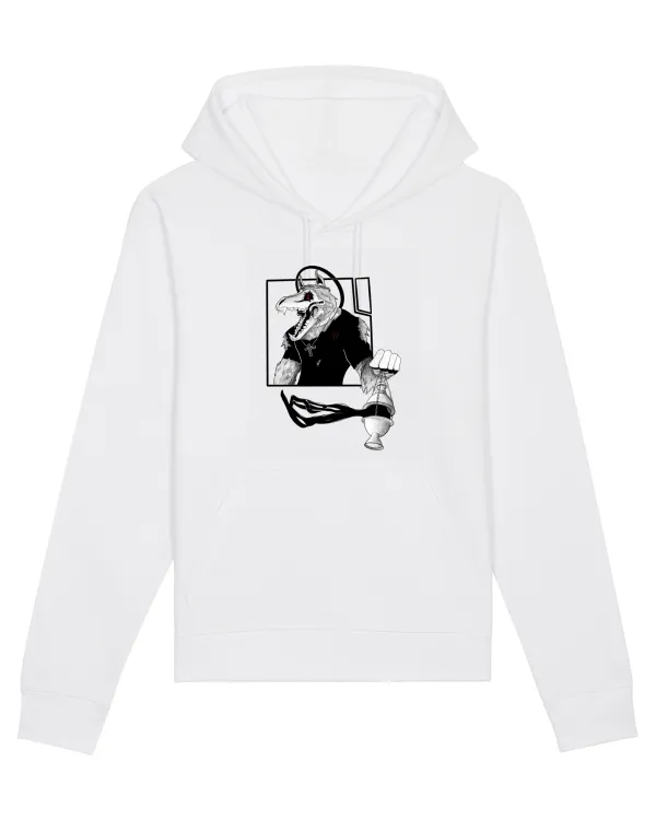 Hanorac Unisex Drummer White