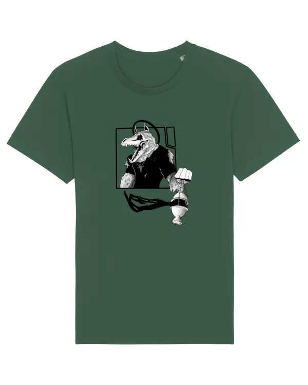 Tricou mânecă scurtă Unisex Rocker Bottle Green