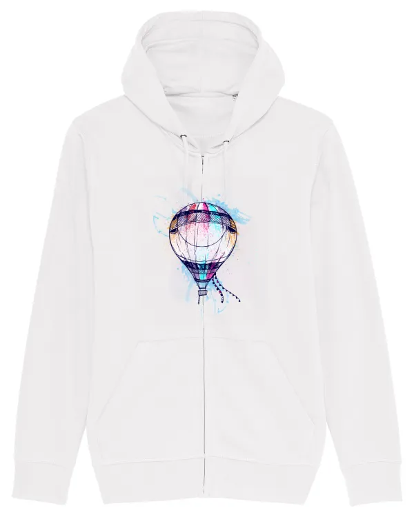 Painted Air Balloon White