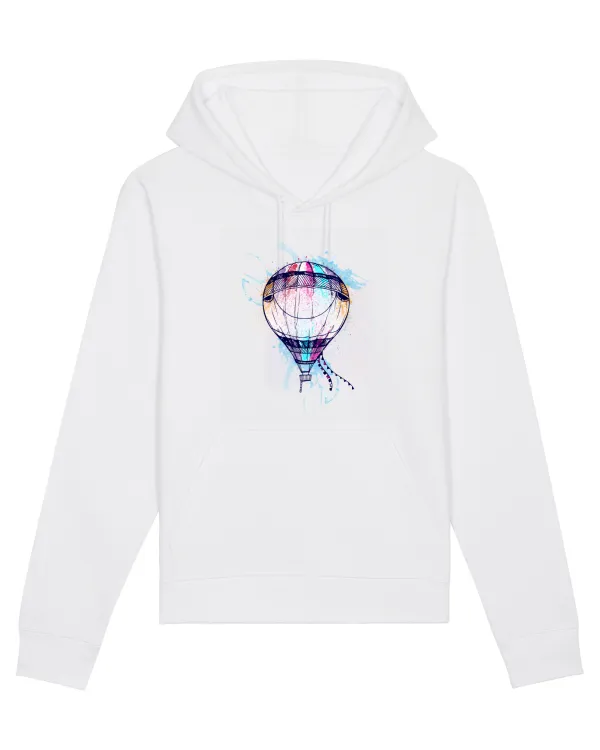 Painted Air Balloon White