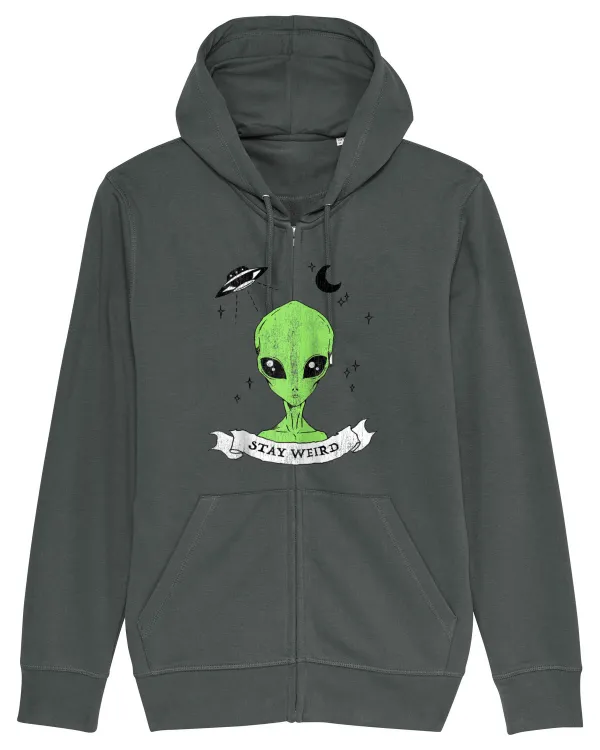 Alien Stay Weird Anthracite