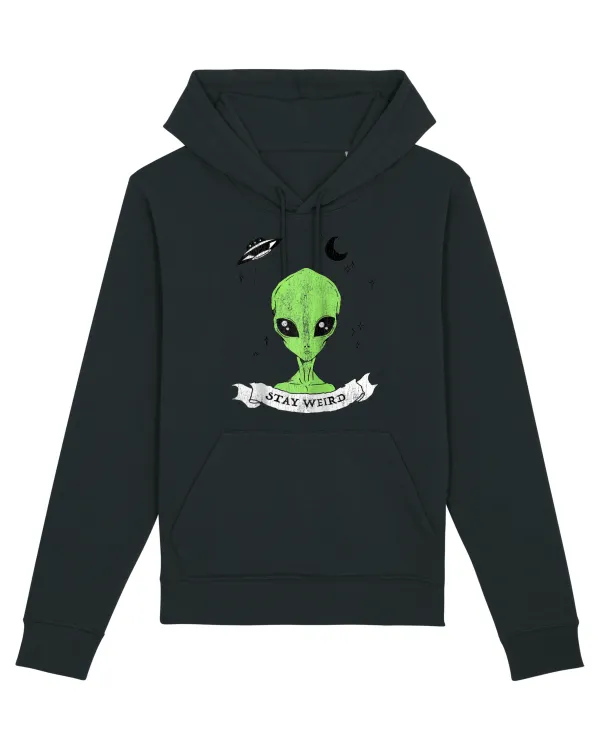Alien Stay Weird Black