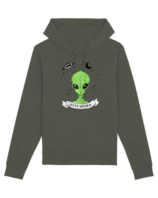 Alien Stay Weird Khaki