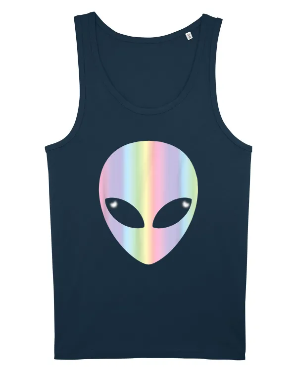 Colourful Alien Head Navy