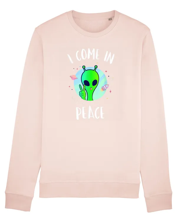 Bluză mânecă lungă Unisex Rise Candy Pink