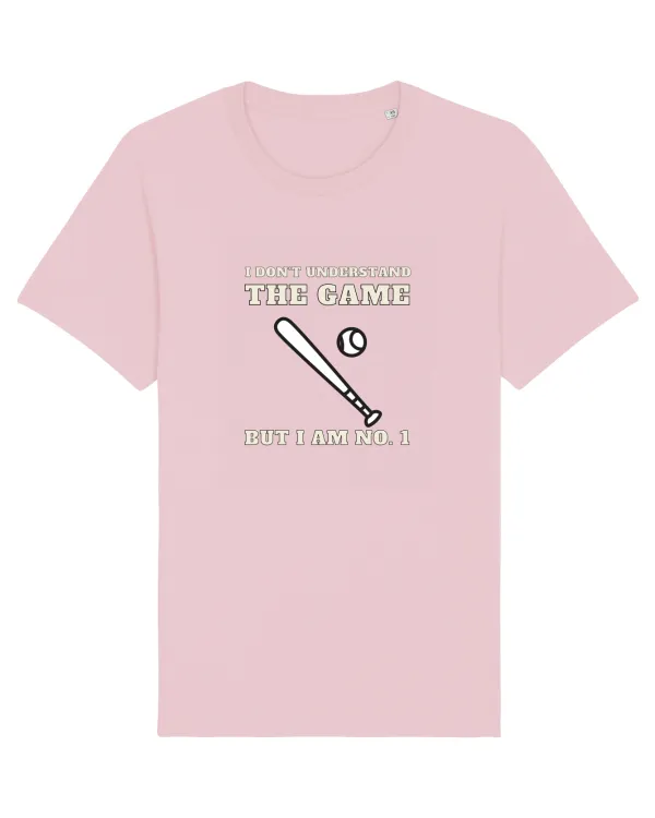 Nu Ințeleg Jocul, Dar Eu Sunt No.1, Baseball Cotton Pink