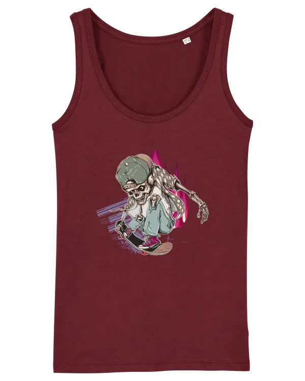 Bones Skateboarder Burgundy