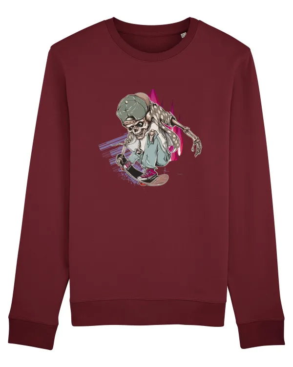 Bones Skateboarder Burgundy