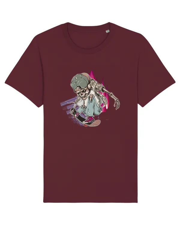 Bones Skateboarder Burgundy